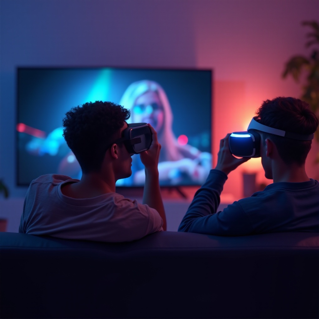 playstation vr 2 und tv gleichzeitig