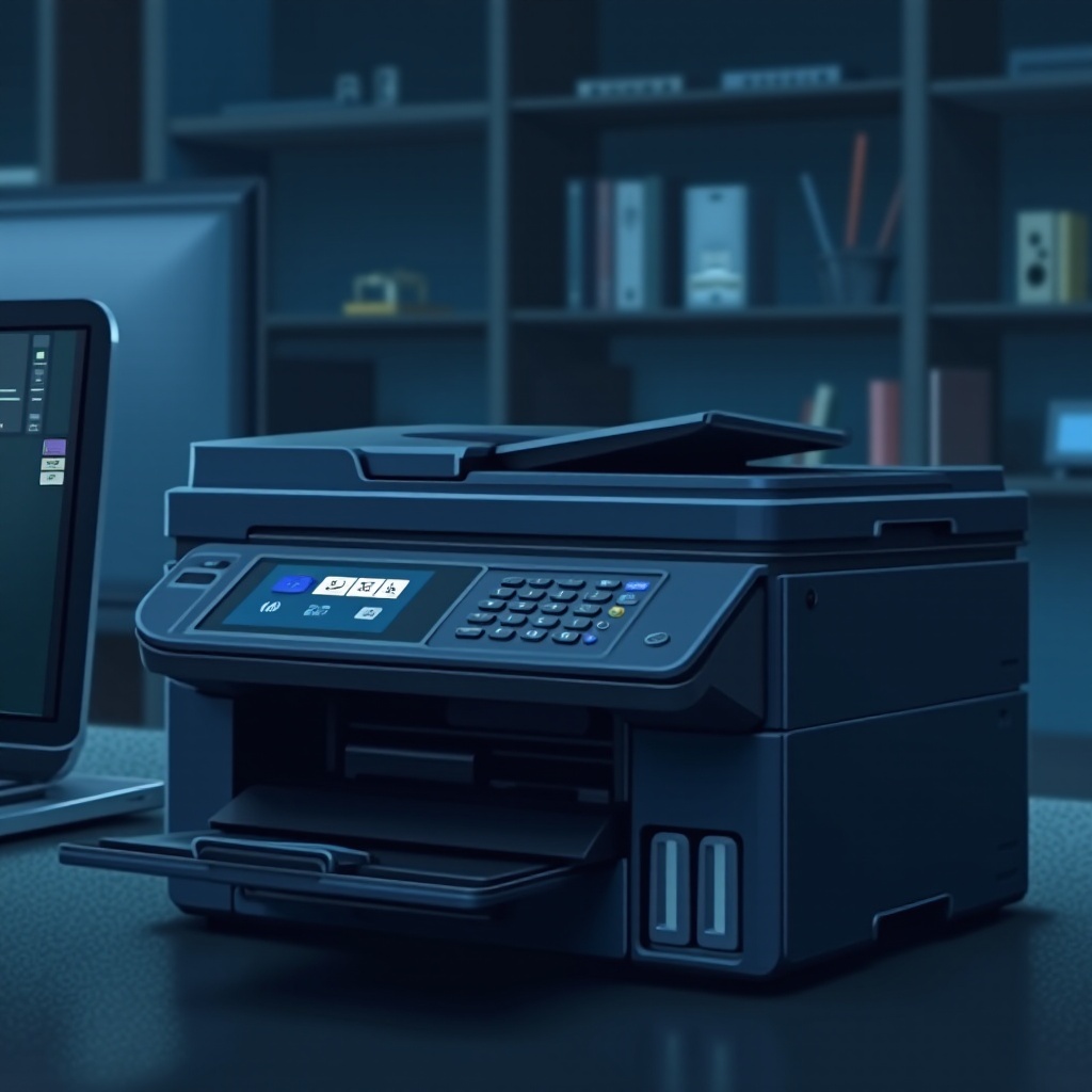 Epson-Drucker offline zu online