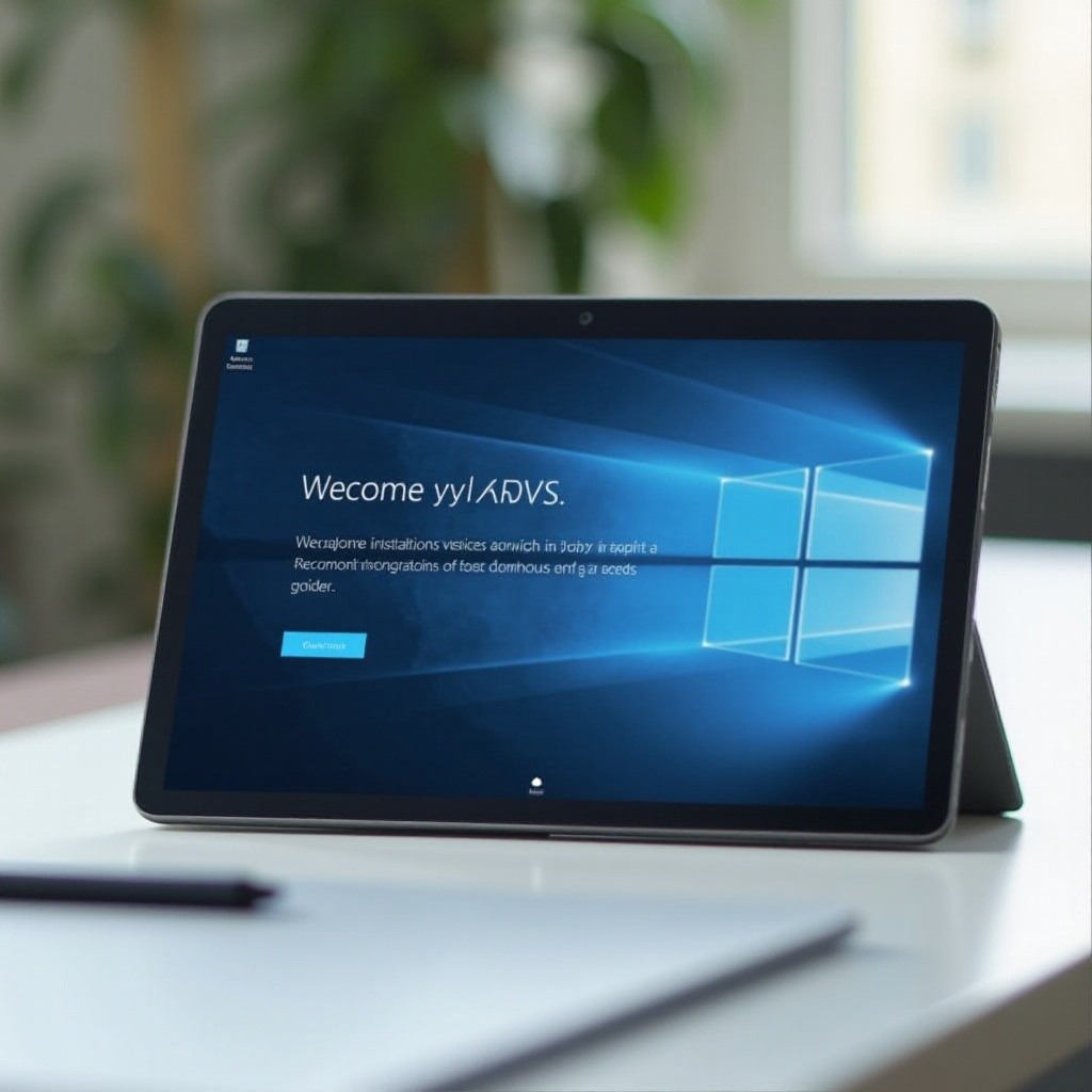 auf tablet windows installieren